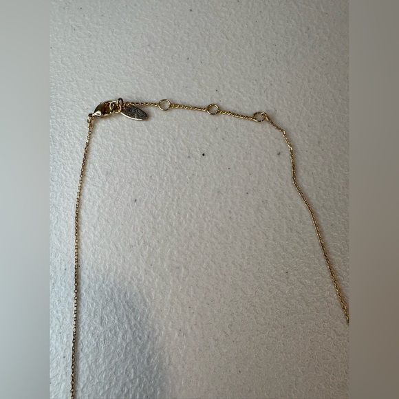 Serafina for Anthropologie “Mama Bear” Necklace | 14k Gold Plated Necklace - Picture 5 of 6